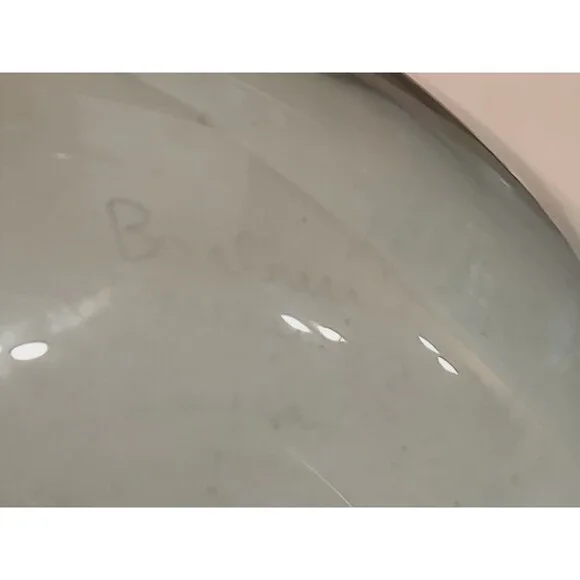 BARBINI Signed 13 Globe Orb Vase Murano MCM Art Glass Anthropomorphic Shape